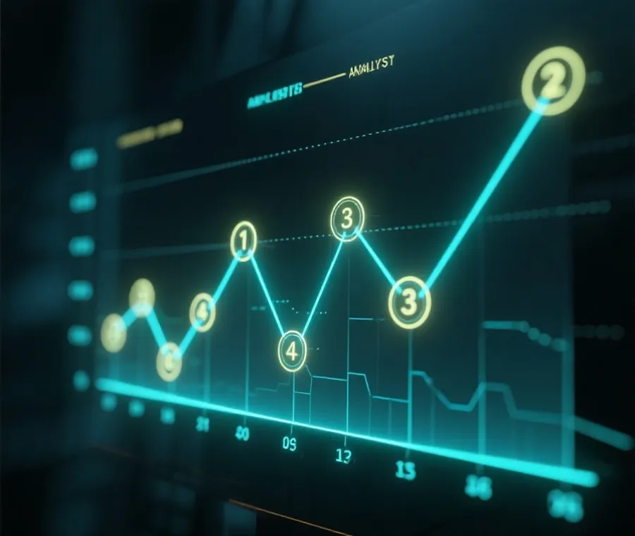 全天走势分析图示